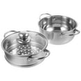 thumbnail image 7 of Siliaire Stainless Steel Stock Pot with Glass Lid, Easy to Clean, 7 of 7