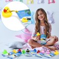thumbnail image 5 of 72 piezas Kits de crucero con etiquetas de pato Etiquetas de pato para crucero El juego incluye etiquetas de pato de goma para crucero Patos de crucero pequeños Bandas de goma para ocultar Carnaval, 5 of 5