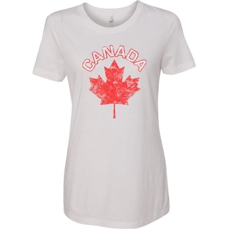 Inktastic Canada Maple Leaf Women s T-Shirt
