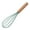 Dark Green, variant on Farfi 10 Inch Egg Beater Wooden Handle Multifunctional Comfortable Grip Reusable Labor-saving Whisking Silicone Manual Egg Mixer Milk Frother Kitchen Utensil for Bakery (Grey)