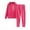 Hot Pink Womens Pajamas, variant on Petite Women Sweatsuit Sets 2 Piece Pajamas Long Sleeve Hooded Workout Sweatshirt and Elastic Waist Joggers