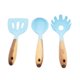 thumbnail image 3 of Juego de herramientas de silicona de 3 piezas, Blue Haze, Cuchara Xemadio HQ-111, 3 of 3