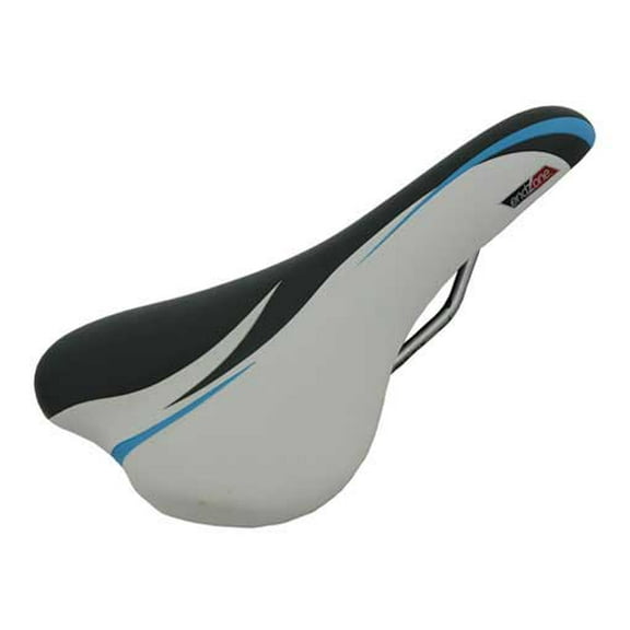 Saddle 1319 Endzone Gray/White Bike seat, bicycle seat, Bike part, bicycle part, lowrider bike part, bmx, beach criuser, stretch