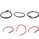 thumbnail image 1 of Sistema De Alambre Del Inversor De Energía Del Cable De Cobre De Tierra 5AWG Solar Del Coche 6Pcs Negro Y Rojo Soledad Cables de conexión a tierra del motor, 1 of 10