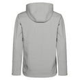 thumbnail image 2 of Little Donkey Andy Men's Softshell Jacket Ski Jacket with Removable Hood, Fleece Lined and Water Repellent Light Gray Heather Size S, 2 of 7