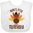 thumbnail image 3 of Inktastic Thanksgiving Mimi Little Turkey Boys or Girls Baby Bib, 3 of 4