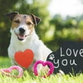 thumbnail image 4 of Yirtree 2 Pieces Valentine's Day Heart Shaped Dog Rope Pet Chew Toys Heart Chew Rope for Valentines Dog Puppy Pets Chewing Supplies, 4 of 8