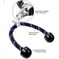thumbnail image 2 of Deluxe Tricep Rope Pull Down Cable with 27" Length, Non-Slip Grip for Biceps & Back Training, 2 of 5