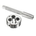 thumbnail image 1 of Unique Bargains M12 x 1.5mm Metric Tap and Die Set Machine Thread Tap with Round Die, 1 of 6
