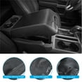 thumbnail image 2 of CheroCar Center Console Covers Armrest Leather Cover for Ford F150 2015-2020,Black, 2 of 7