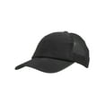 thumbnail image 2 of Top Headwear Wholesale Dozen Pigment Dyed Adjustable Trucker Hat, Black, 2 of 5