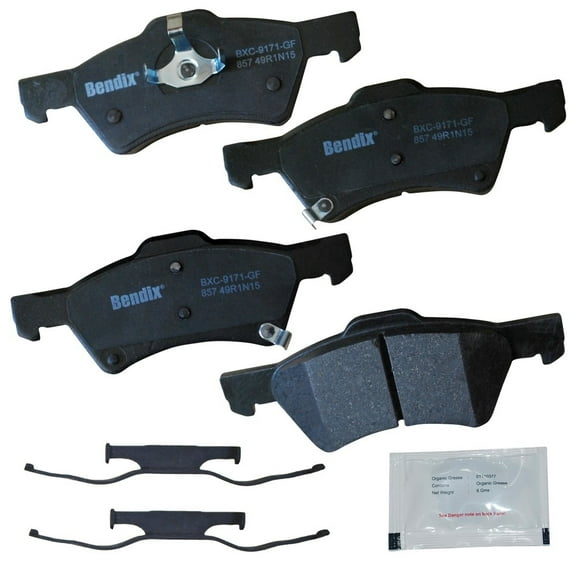 Disc Brake Pad Set Fits select: 2001-2007 DODGE GRAND CARAVAN, 2001-2007 CHRYSLER TOWN & COUNTRY