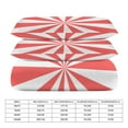 thumbnail image 2 of 3 Pcs Soft Bedding Set, Includes 1 Duvet Cover with Zipper And 2 Pillow Shams,Aesthetic Antique Pink And White Sunburst Twin(86"x70"), 2 of 8