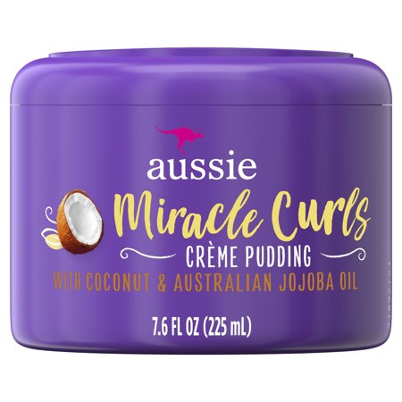 Aussie Miracle Curls With Coconut Oil Paraben Free Cream Pudding