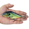 thumbnail image 2 of 3.9in / 1.6oz Señuelo de pesca biónico Cuerpo duro Cebo de hundimiento Pesca Señuelo de bajo Señuelo Abanopi Señuelo de pesca, 2 of 7