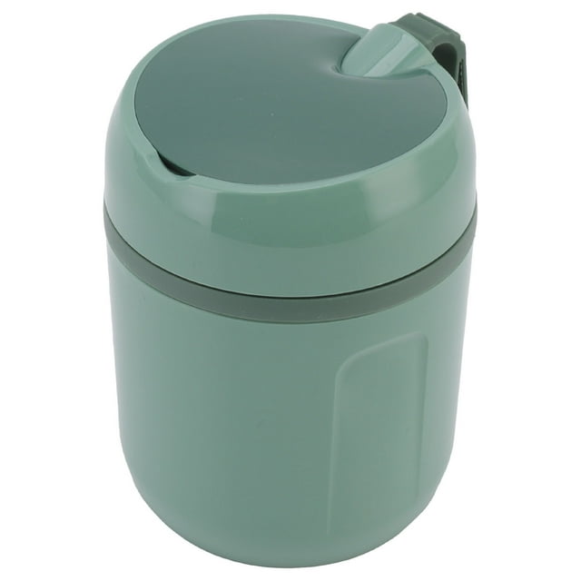 Double Layer Insulated Food Jar, Insulated Soup Containers For Camping Green