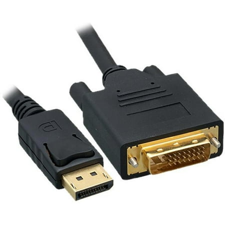 UPC: 0893339057872 | Unirise 3ft DisplayPort Male – DVI-D Dual Link 24+1 Male