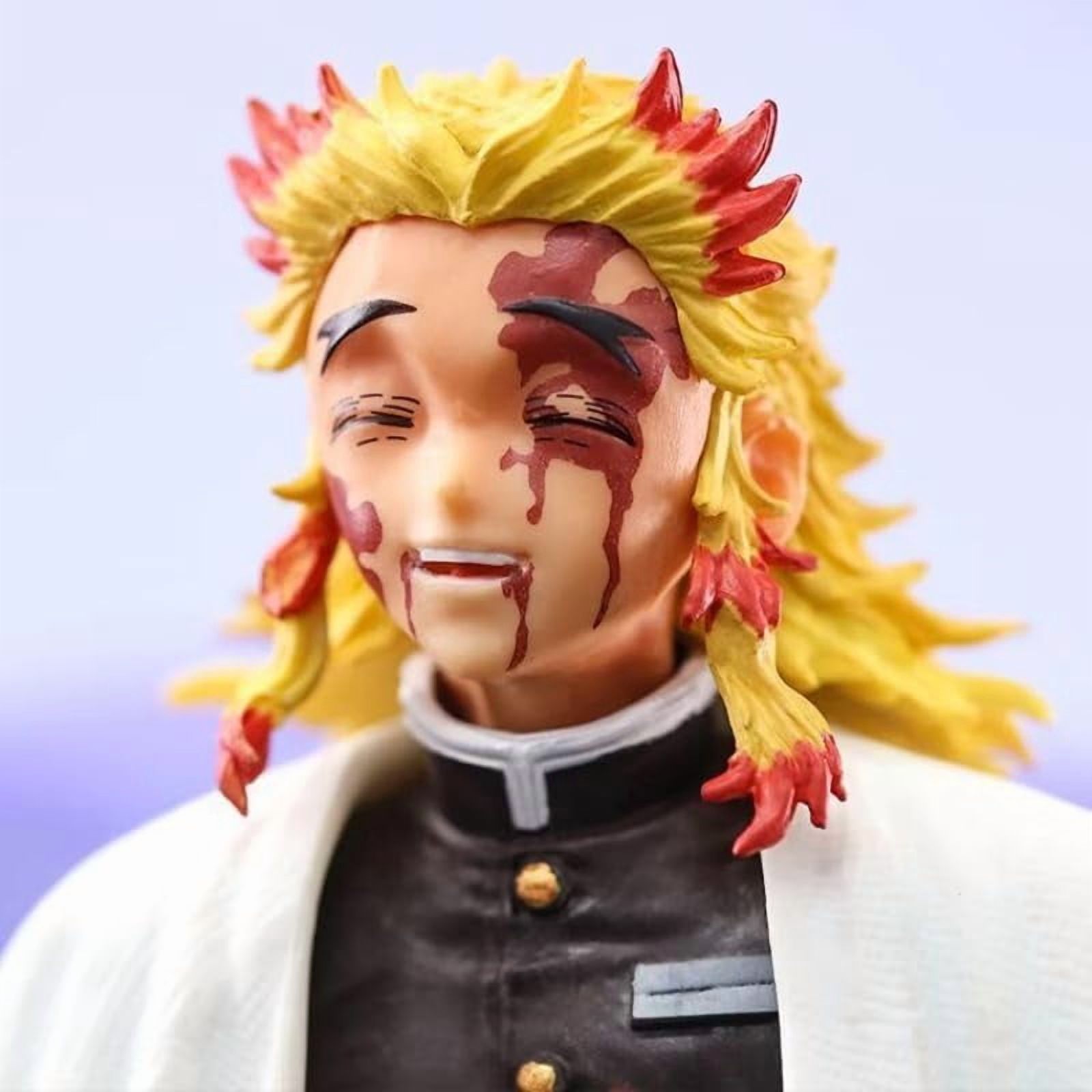 Rengoku Kyoujurou Figure Standing Wedding Dress Perona Action Figures 13cm/5.1inch PVC Character Figurine Cosplay Model Collectible for Anime Fans Gift