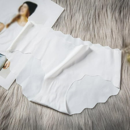 

Spdoo Ice Silk Seamless Ultra-Thin Wave Girl Underwear One-Piece Ladies