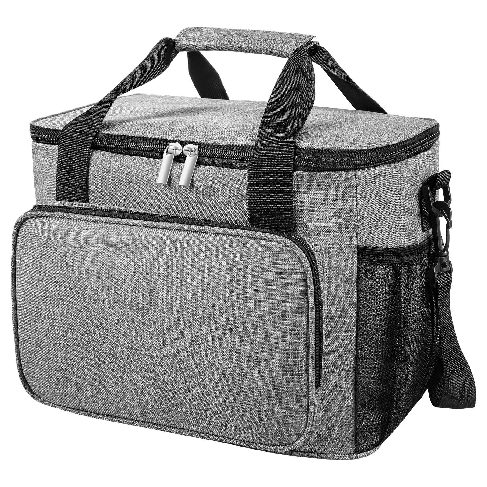 YEENOR 15L Large Capacity Lunch Bag Insulated Lunch Box Soft Cooler