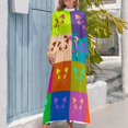 thumbnail image 4 of s pop art estilo andy warhol - best seller Vestido largo vestidos de noche para mujer vestido de hadas Vestido femenino verano mujer 2024, 4 of 5