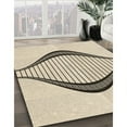 thumbnail image 2 of Ahgly Company Indoor Square Patterned Moccasin Beige Area Rugs, 3' Square, 2 of 6