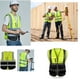 thumbnail image 4 of 1 Pieza Chaleco Reflectante Ropa de Trabajo de Seguridad Chaleco Fluorescente Amarillo Xxl Eccomum VM-1002, 4 of 7