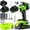 Battery *2 + practical package, variant on 21V Cordless Impact Wrench