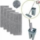 thumbnail image 3 of 5 casas de repuesto de microfibra para fregona, limpieza automática y secado, almohadillas de microfibra/escoba de repuesto para fregonas, 3 of 5