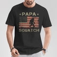 thumbnail image 5 of Papa Squatch Bigfoot Sasquatch Papasquatch Fathers Day Men TShirt, 5 of 6