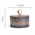 thumbnail image 2 of Boîte à Thé en Poterie Rugueuse avec Couvercle et Poignée de Transport Vintage Scellée pour la Maison, 2 of 5