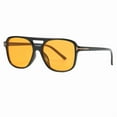 thumbnail image 3 of New Fashion Pilot Sunglasses Women Double Bridge Oversized Sun Glasses Oval Goggles Classic Candy Color Design Eyewear UV400, 3 of 9