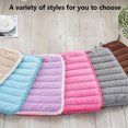 thumbnail image 5 of El cojín cuadrado para silla de oficina es adecuado para la cadera, cojín de asiento de felpa suave y fino, cojín antideslizante para silla de verano, comodidad, 5 of 5