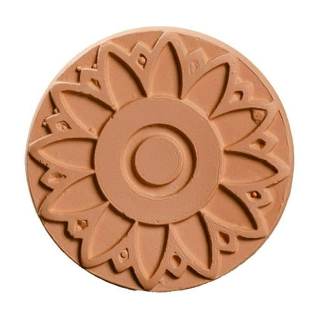 GINTBN 1Pcs Brown Sugar Keeper, Terracotta Brown Sugar Saver Disc, Reusable and Food Safe Brown Sugar Softener for Food Storage Containers