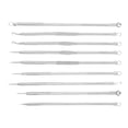 thumbnail image 4 of Juego de extractores de comedón removedor de espinillas de 9 piezas herramienta de limpieza Facial para eliminación de espinillas de acero inoxidable tratamiento de manchas Anggrek Otros, 4 of 8