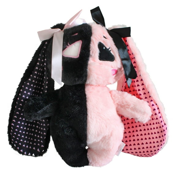 Attatoy Peluche Lapin E-Girl Anime Goth Animal en Peluche pour Ados