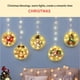 thumbnail image 5 of Luces De Cadena De Navidad Ip65 Colgantes De Luz De Navidad A Prueba De Agua Luz Cálida Navidad Lámpara De Cadena Led Luz De Cadena De Festival Para Puerta De Ventana De Casa De Navidad Minnieouse HA012822-00, 5 of 7