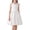 E015-White, variant on Girls Fashion Open Back Bowknot Performance Dress, Piano Recital Evening Party Sweet Princess Gown for 7-15 Years