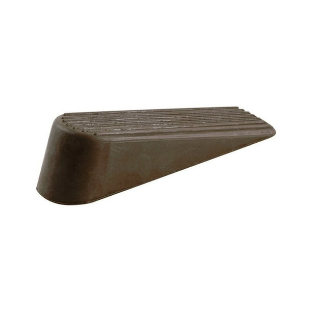 DOOR STOP RUBBER BROWN