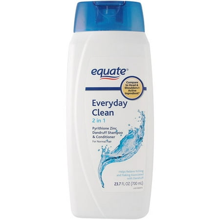 Equate 23.7 Fl oz Dandruff 2-in-1 Everyday Clean Shampoo