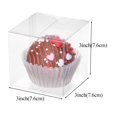 thumbnail image 3 of Cajas de plástico transparente ROSPAKTEK, paquete de 100 unidades para chocolate caliente, 3 of 7