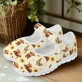 thumbnail image 3 of CHAQLIN Loafers for Women Wide Clipper Sneaker Causal Comfy Walking Shoes Breathable Padded Insole Low Slip on Sneakers, 3 of 7