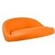 thumbnail image 1 of Taburete de bar Asiento de repuesto Versátil Cómodo Alto rendimiento Accesorio de barra Naranja, 1 of 9