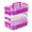 Purple, variant on 4-Tier Stackable Black Plastic Storage Box with Divided Trays and Carry Handle