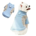 thumbnail image 2 of Cute Pet Clothes New Autumn and Winter Clothes Pet Sweater Small and Medium Sized Dog Knitting - Blue, L, 2 of 9