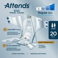 thumbnail image 4 of Attends Advanced Briefs - X-Large - Case of 60pc, 4 of 5