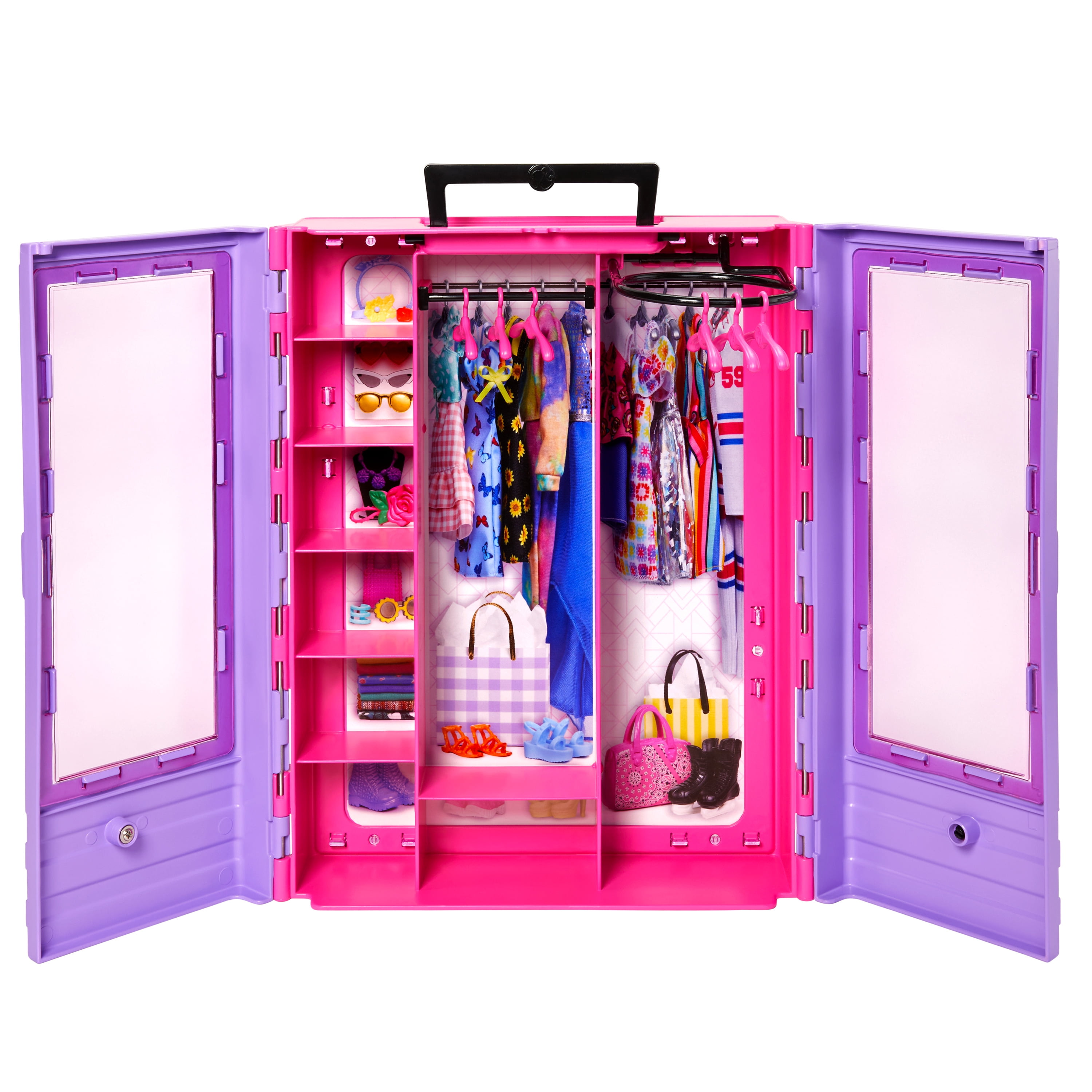 Barbie Fashionistas Ultimate Closet Accessory, 6 Hangers, 3 Years & Up, Multicolor