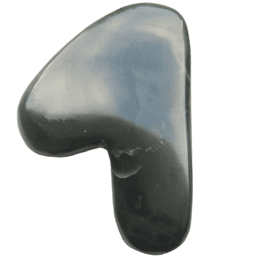 Guasha Black Obsidian Stone Face Muscle Sculptor,guasha for Jawline. Face Massager
