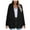 Black, variant on Ozmmyan Women Cardigan Sweater Fashion Casual Knitted Pocket Sweater Solid Color Long Sleeve Cardigan Tops