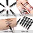 thumbnail image 2 of （B）2 in 1 waterproof eye shadow pencil, multi-dimensional eyes look, 2 of 3